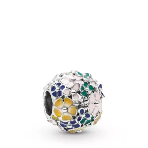 (bild till) PANDORA Klassiskt blommorarrangemang Berlock 797907ENMX