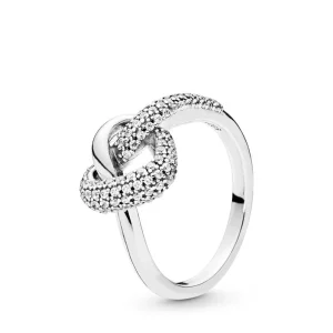 (bild till) PANDORA Knotted Heart Ring 198086CZ