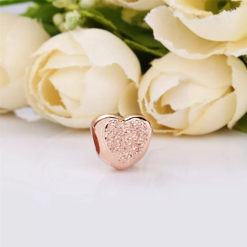 (bild till) PANDORA Matte Brilliance Heart Berlock 787881 - View 2