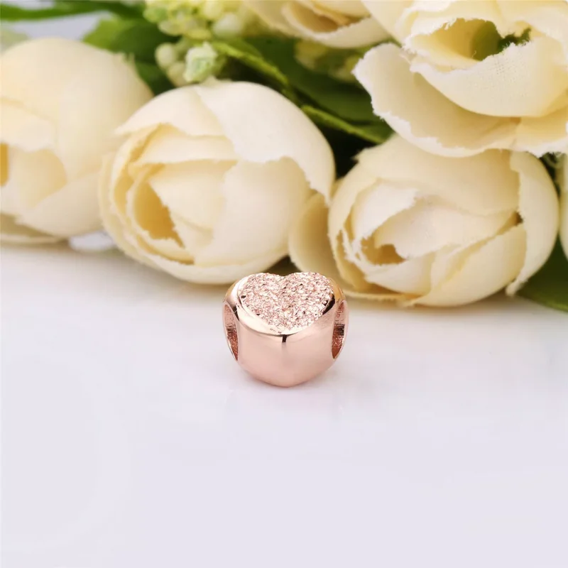(bild till) PANDORA Matte Brilliance Heart Berlock 787881 - View 4
