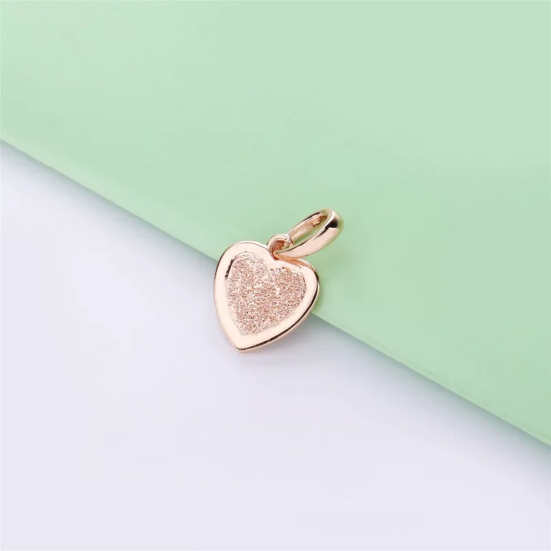 (bild till) PANDORA Matte Brilliance Heart Hängsmycke 387926 - View 2