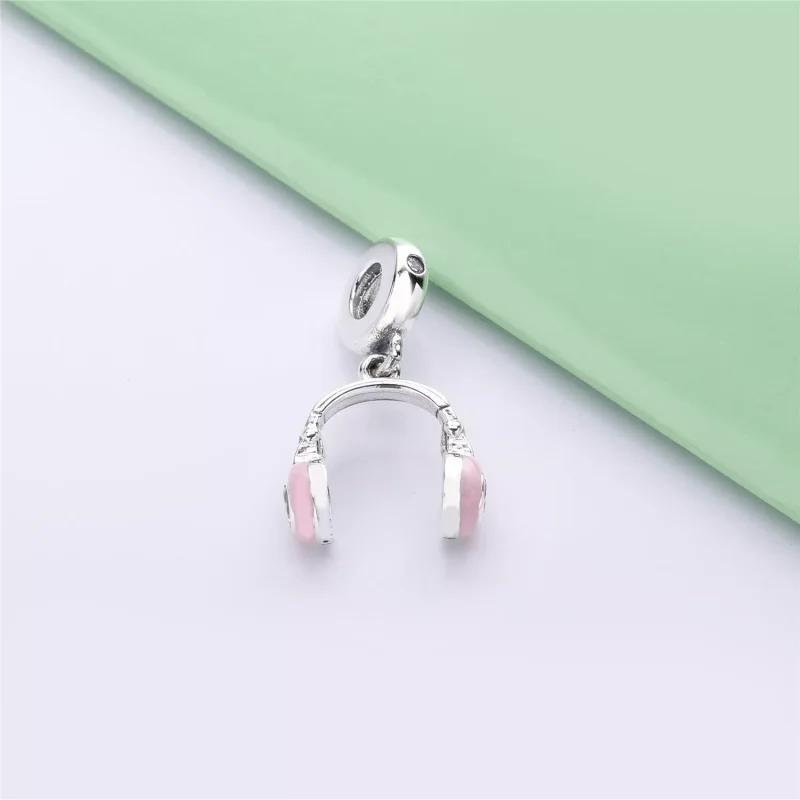 (bild till) PANDORA Pink Headphones Hängberlock 797902EN160 - View 4