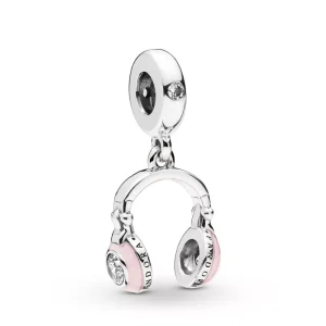 (bild till) PANDORA Pink Headphones Hängberlock 797902EN160