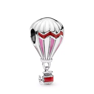 (bild till) PANDORA Red Hot Air Balloon Hängberlock 798055ENMX