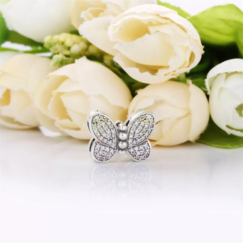 (bild till) Pandora Reflexions Bedazzling Butterfly Clip Berlock 797864CZM - View 2