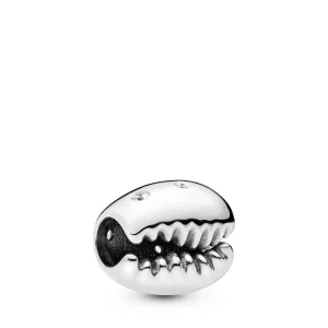 (bild till) PANDORA Sparkling Coffee Bean Shell Berlock 798131CZ