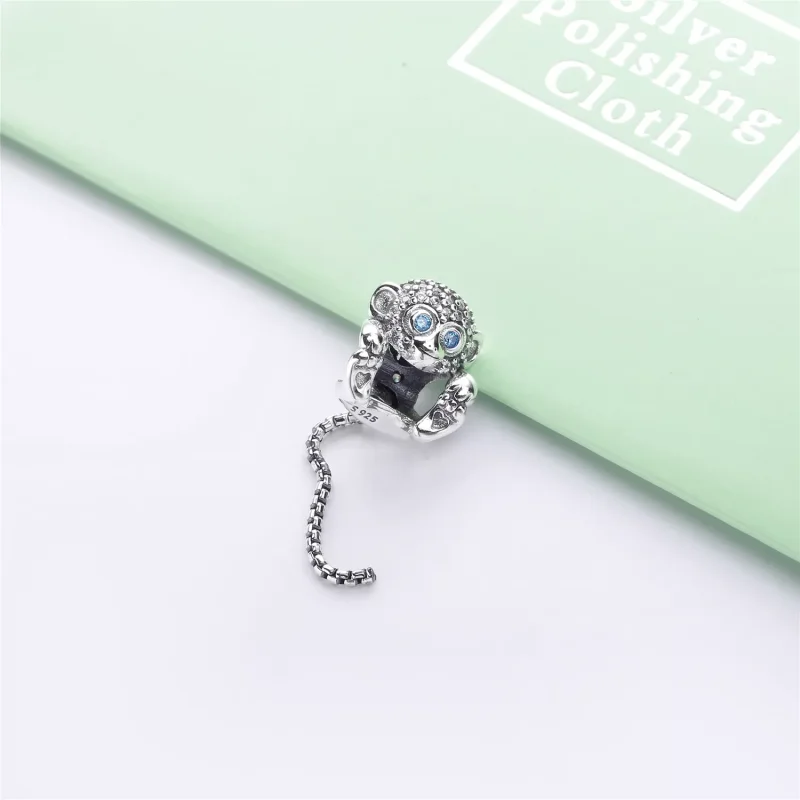 (bild till) PANDORA Sparkling Monkey Berlock 798054CZ - View 2