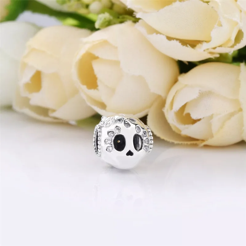 (bild till) PANDORA Sparkling Skull Berlock 797866CZ - View 2