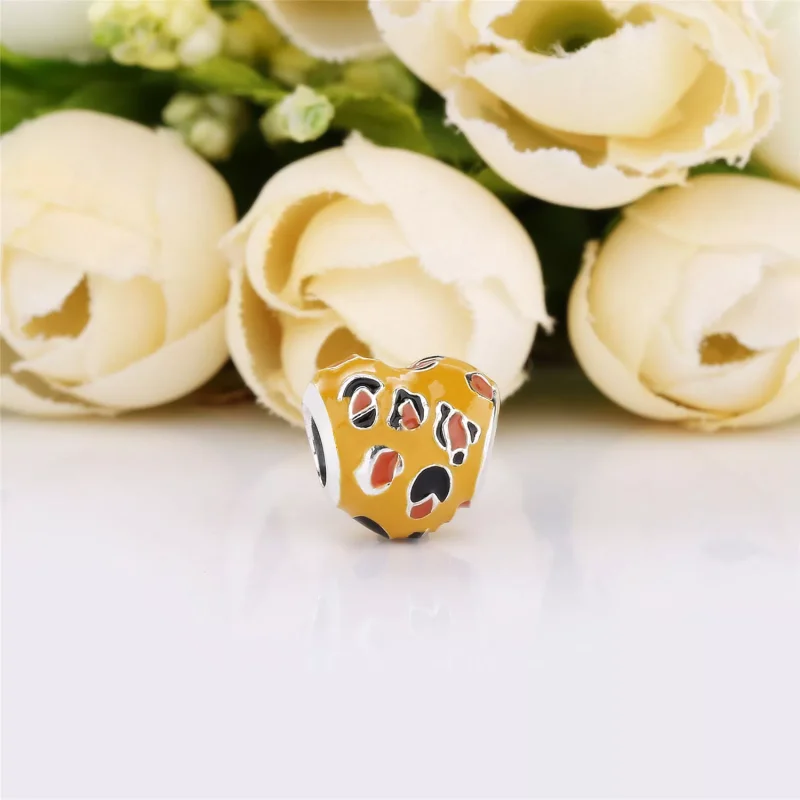 (bild till) PANDORA Spotted Heart Berlock 798065ENMX - View 2