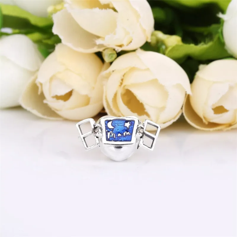 (bild till) PANDORA Window Heart Berlock 798006EN63 - View 5