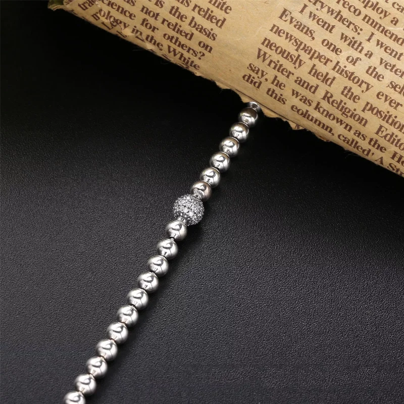 (bild till) Beads & Pavé Armband - 598342Cz - View 5
