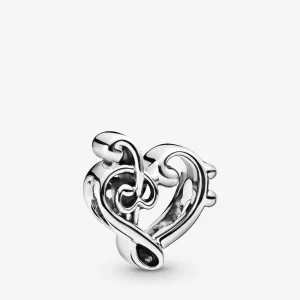 (bild till) Heart Treble Clef Berlock - 798346