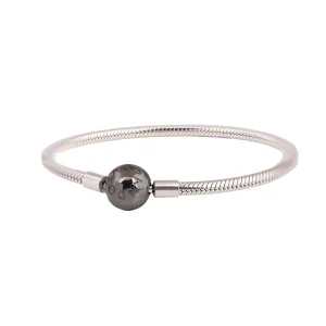 (bild till) Pandora Armband Svart Lås - P-D-2689