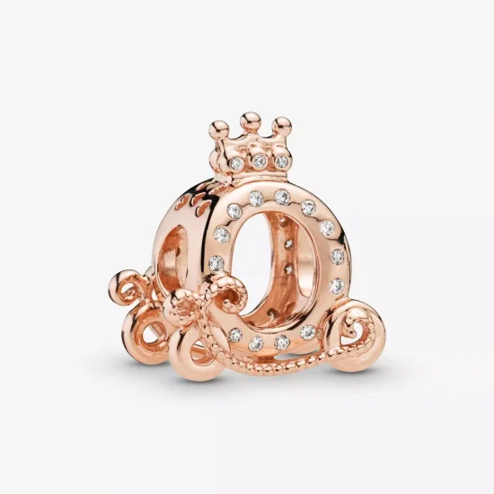 (bild till) Pandora Berlock Crown O -Vagn 14 Karat Roséguld - 788129Cz