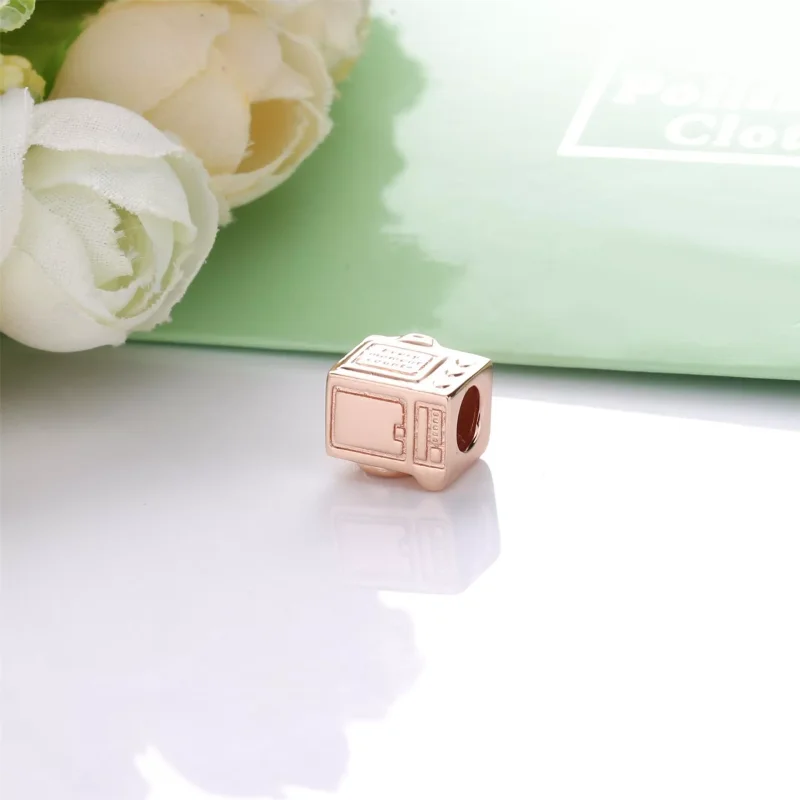 (bild till) Pandora Berlock Kamera 14 Karat Roséguld - 787986Cz - View 4