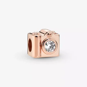 (bild till) Pandora Berlock Kamera 14 Karat Roséguld - 787986Cz