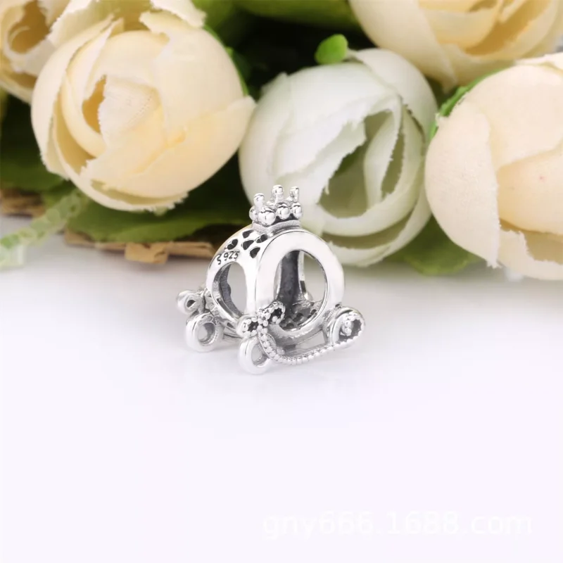 (bild till) Pandora Berlock Polerad Crown O -Vagn - 798323 - View 2