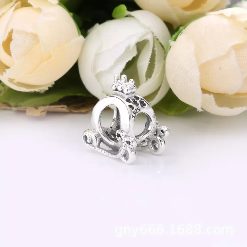 (bild till) Pandora Berlock Polerad Crown O -Vagn - 798323 - View 3
