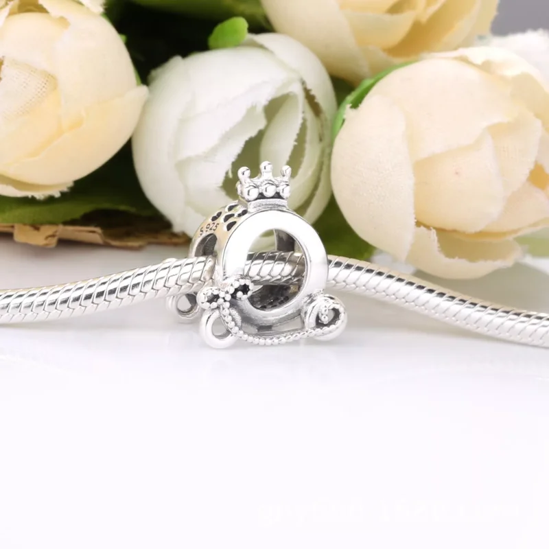 (bild till) Pandora Berlock Polerad Crown O -Vagn - 798323 - View 4