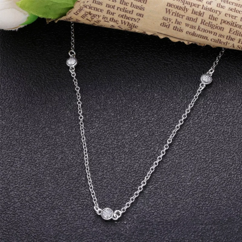 (bild till) Pandora Halsband Bländande Läckra Droppar - 590525Cz - View 2