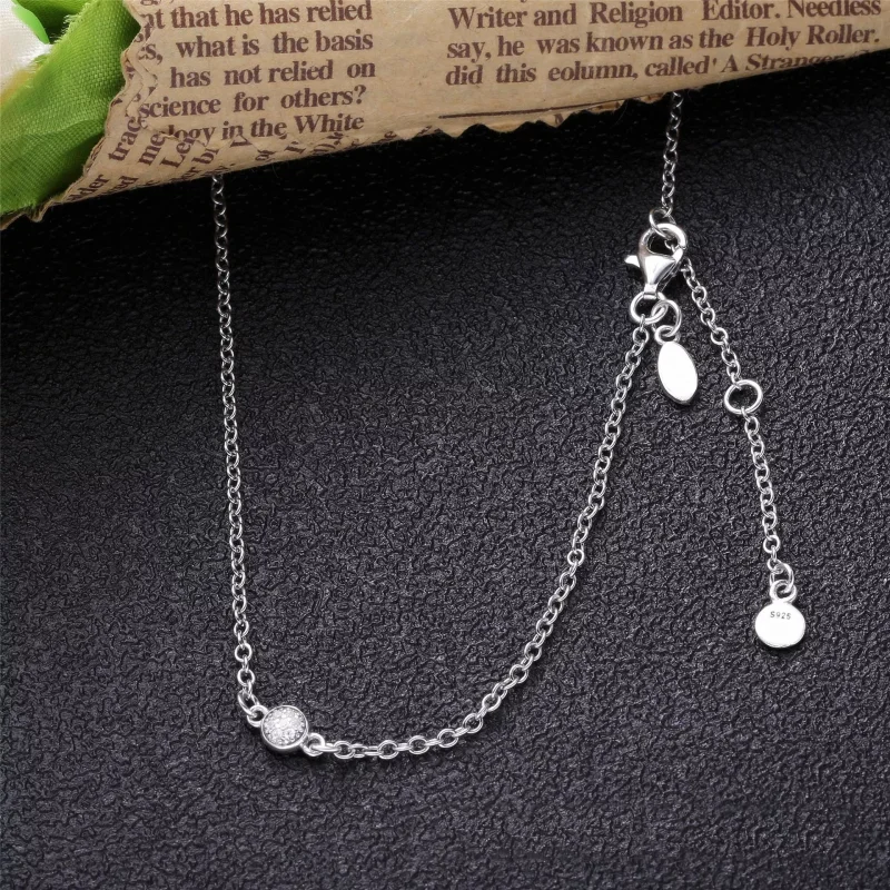 (bild till) Pandora Halsband Bländande Läckra Droppar - 590525Cz - View 3