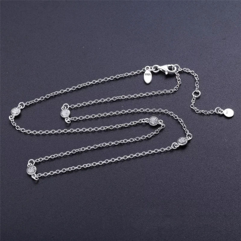 (bild till) Pandora Halsband Bländande Läckra Droppar - 590525Cz - View 4