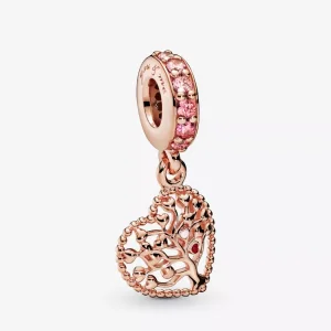 (bild till) Pandora Hängberlock Kärlekens Träd 14 Karat Roséguld - 786592Czsmx