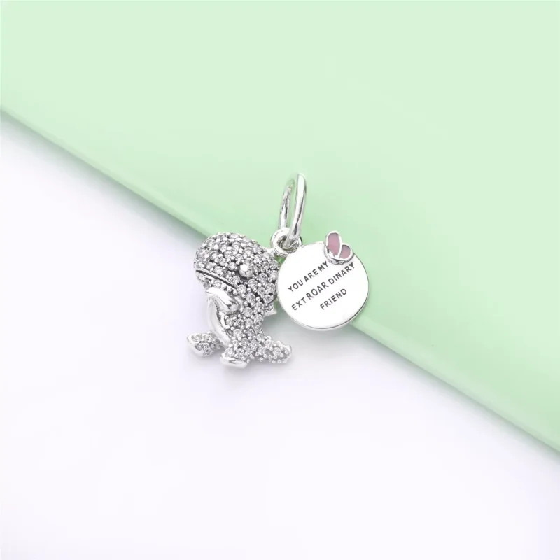 (bild till) Pandora Hängberlock Pavé Dinosaurie - 798186Cz - View 2