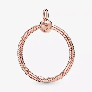 (bild till) Pandora Hängsmycke O Stort 14 Karat Roséguld - Pj-00637B