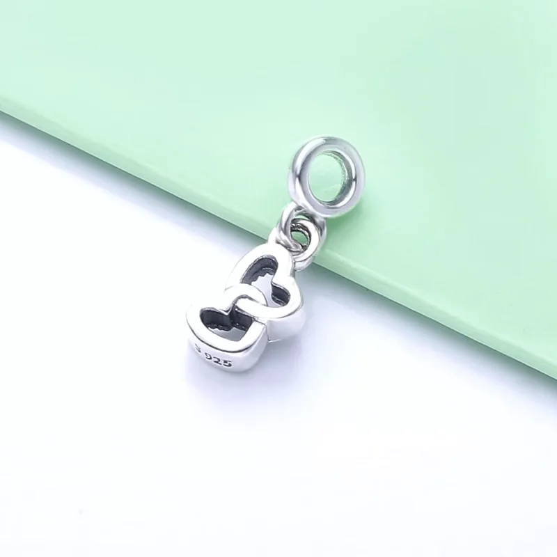 (bild till) Pandora Me Chained Hearts Minihängberlock - 798380 - View 3