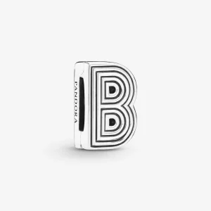 (bild till) Pandora Reflexions Letter B Clip Berlock