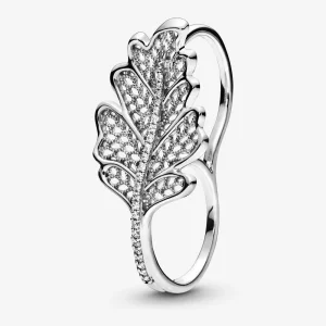 (bild till) Pandora Ring Eklöv - 198347Cz