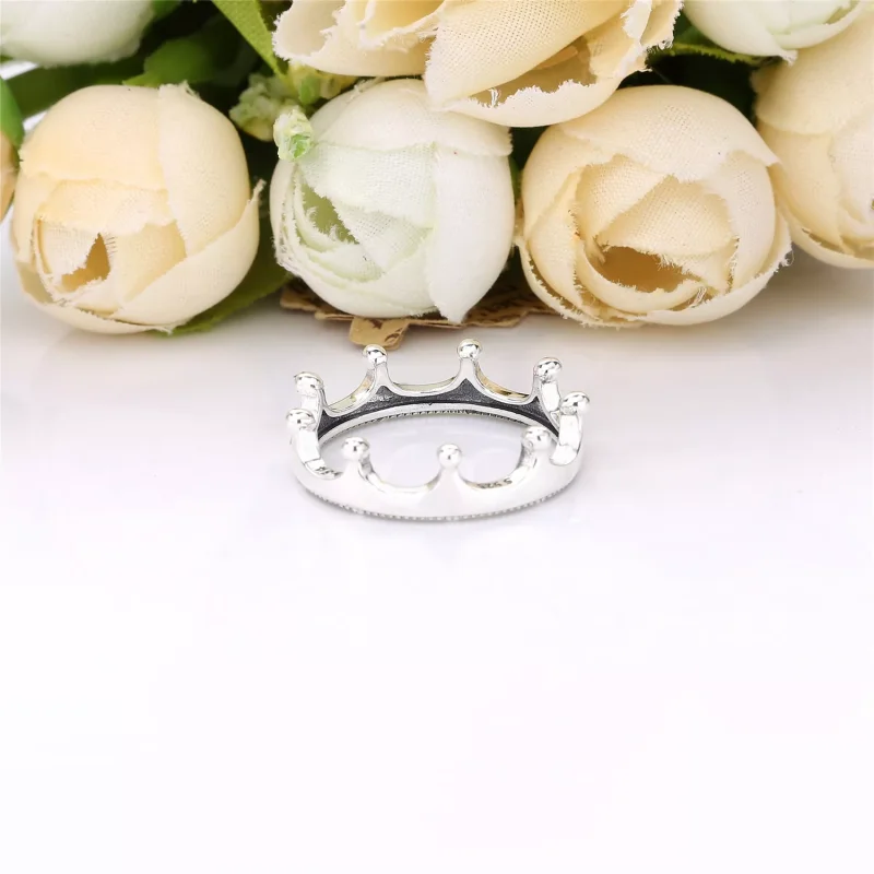 (bild till) Polished Crown Ring - 198599C00 - View 4