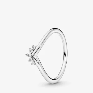 Tiara Wishbone Ring - 198282Cz (bild till) Tiara Wishbone Ring - 198282Cz