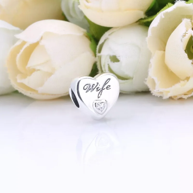 (bild till) Wife Love Heart Berlock - 798249Pcz - View 2