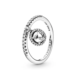 (bild till) Pandora Ring Dinglande Runda - 198491C01