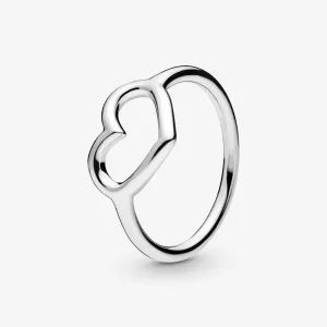 (bild till) Polerat Öppet Hjärta Ring - 198613C00