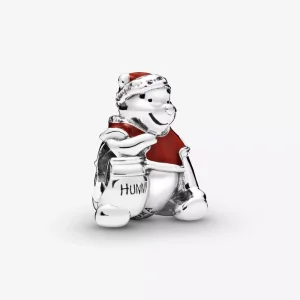 (bild till) Pandora Berlock Disney, Winnie The Pooh Hunny Pot Christmas - 798451C01