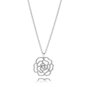 Pandora Halsband Skimrande Ros - 390368Cz-90 (bild till) Pandora Halsband Skimrande Ros - 390368Cz-90