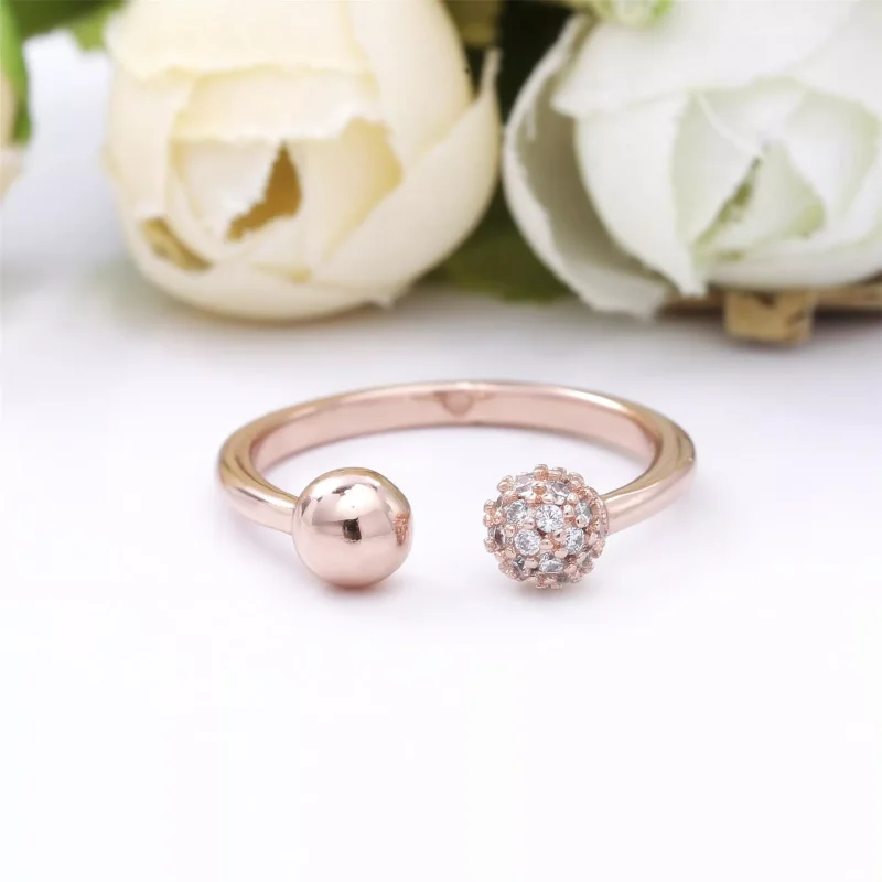 (bild till) Ring Med Polerade Pärlor - 188316Cz - View 4