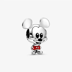 (bild till) Disney Musse Pigg Röda Byxor Berlock - 798905C01