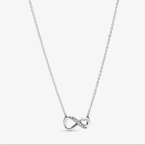 (bild till) Glittrande Evighetssymbol Halsband - 398821C01