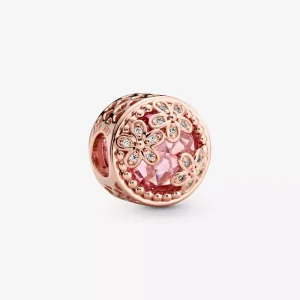 (bild till) Glittrande Rosa Rusensköna, Berlock - 782055C01