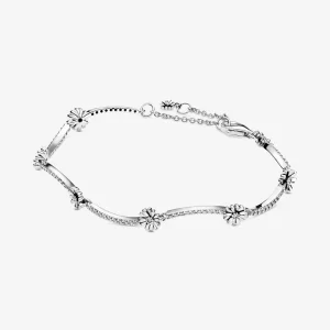 (bild till) Glittrande Tusensköna Armband - 598807C01