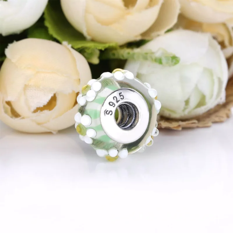 (bild till) Pandora Berlock Daisy Glas Murano - 798798C00 - View 3