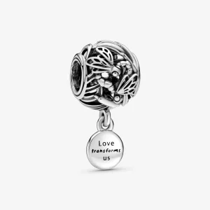 (bild till) Pandora Berlock Openwork Trollslända Kärlek - 798814C00