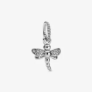(bild till) Pandora Hängsmycke Mousserande Dragonfly 14 Karat Roséguld - 388803C02
