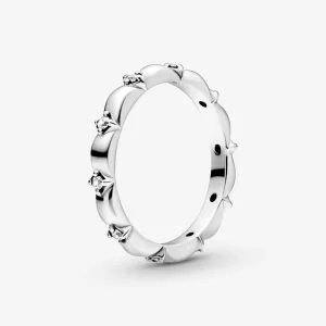(bild till) Pandora Ring Blomma Kronblad Band - 198791C01