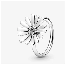 (bild till) Pandora Ring Pavé Daisy Blomma - 198817C01