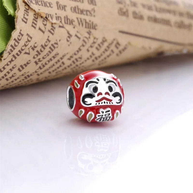 (bild till) Pandora Berlock Röd Daruma Docka - 798920C01 - View 2